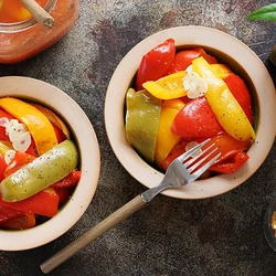 Перец в томатном соке на зиму, пошаговый рецепт с фото на 358 ккал