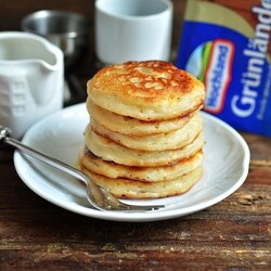 Оладьи с сыром