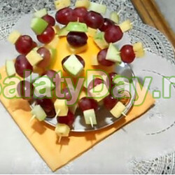 Канапе «Апельсиновый ёжик»