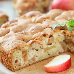 Диетическая шарлотка