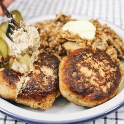 Куриные котлеты домашние