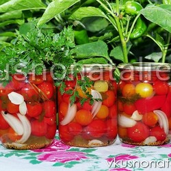Как мариновать помидоры черри