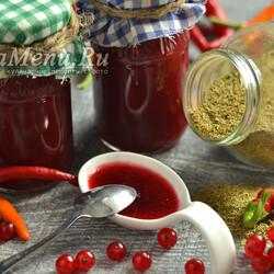 Ткемали из красной смородины рецепт на зиму