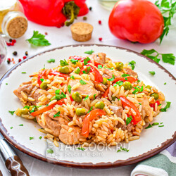 Курица с рисом по-испански — рецепт с фото