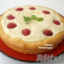 Быстрая заливная ватрушка