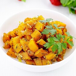 Тыква вкусная на сковороде - рецепт с фото пошагово | Меню недели