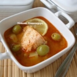 Рецепт рыбной солянки - калья