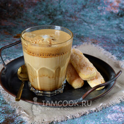 Медовый дальгона кофе — рецепт с фото