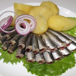 Килька/мойва пряного посола в рассоле