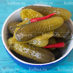 Хрустящие соленые огурцы на зиму с перцем – рецепт приготовления с фото от Kulina.Ru