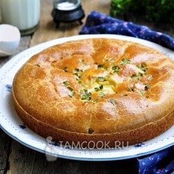 Несладкие заливные пироги