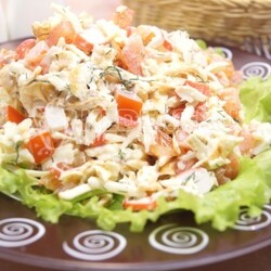 Салаты с крабовыми палочками