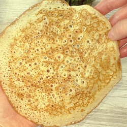 Блины кружевные дрожжевые