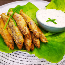 Мойва жареная