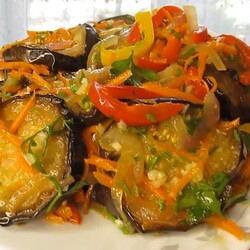 Закуска из баклажанов