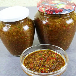 Рецепт давно забытого вкуса - аджика по - грузински