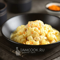 Курица с цветной капустой в сливочном соусе — рецепт с фото