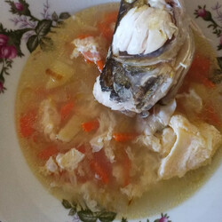 Уха с пшеном — классический рецепт домашней ухи с красной рыбой..