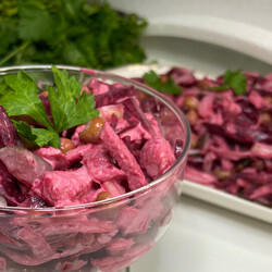 Свекла и мясо