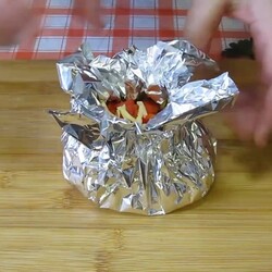 Мясо по - французски в фольге в духовке