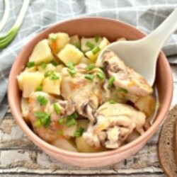 Жаркое из курицы с картошкой в мультиварке