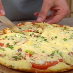 Пицца на сковороде