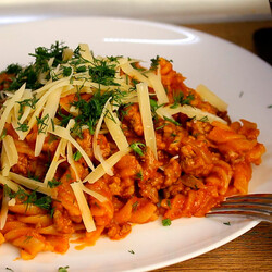 Макароны с фаршем