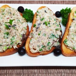 Намазка с шпротами