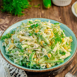 Курица с капустой