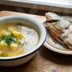 Уха из окуня