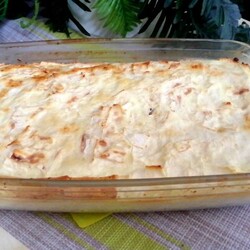 Лаваш с творогом в духовке