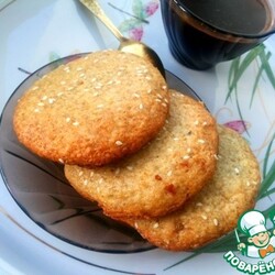 Банановое печенье постное