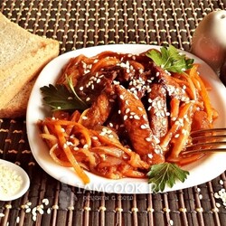 Мясо в кисло-сладком соусе — рецепт с фото