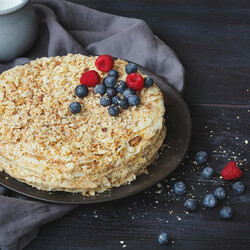 Самый легкий рецепт торта «Наполеон»