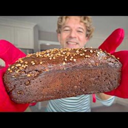 Всего 15 минут работы! Ароматный РЖАНОЙ ХЛЕБ без замеса | простой рецепт на пиве | бородинский хлеб