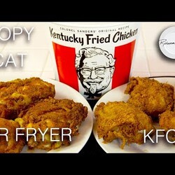Kentucky Fried Chicken Recipe |  Air Fryer - No Oil | Secret 11 Spices HERE | KFC