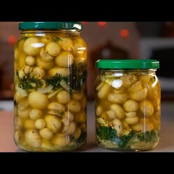 Это очень вкусно. Маринованные шампиньоны. Быстрый рецепт.