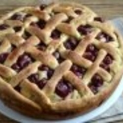 Пирог с замороженной вишней - пошаговый рецепт с фото на Повар.ру