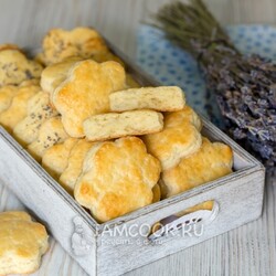 Лимонное печенье на сметане — рецепт с фото