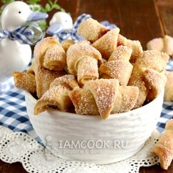 Рогалики на маргарине, которые тают во рту — рецепт с фото