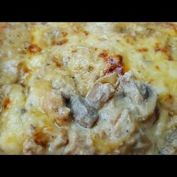 Жюльен с курицей и грибами, цыганка готовит. Gipsy cuisine.