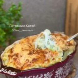 Паста с брокколи по соусом бешамель