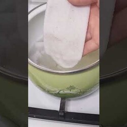 Отбелить носки на раз два!