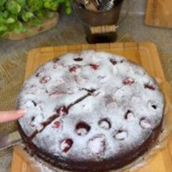 Пирог с замороженными ягодами