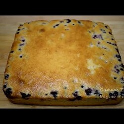 Пирог на кефире с добавлением манки
