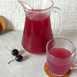 Кисель из вишни замороженной с крахмалом — рецепт с фото