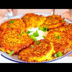 Драники из КАБАЧКОВ с фаршем