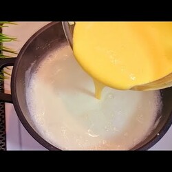 Сыр из молока и яиц