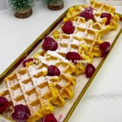 Тыквенные вафли / оладьи