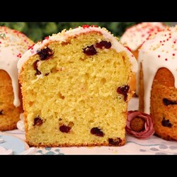 Кулич БЕЗ ВОЗНИ, БЕЗ ДРОЖЖЕЙ. Замешивается за минуты! ВЛАЖНЫЙ И ВОЗДУШНЫЙ Творожный кулич